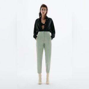 ZARA - HIGH-WAISTED PANTS